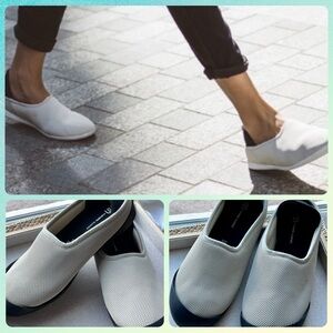 Mahabis Khaki / Stone Mesh Summer Slipper, 38 (7.5), Like New, Black Sole